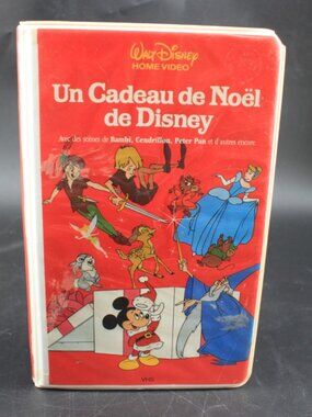 Un Cadeau De Noel De Disney (VHS)(French) Tested